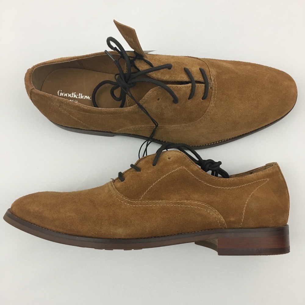 Goodfellow & Co Gracin Brown Suede Oxfords 9.5 - Picture 7 of 8